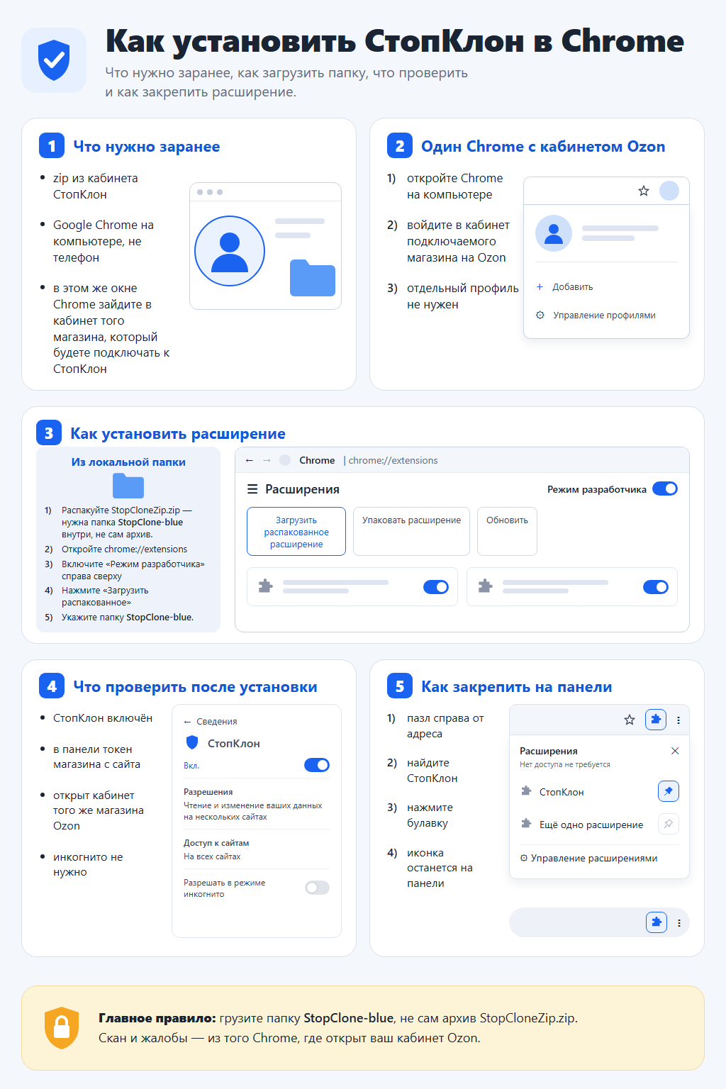 Как установить СтопКлон